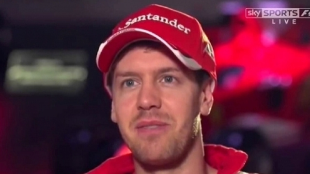 Sebastian Vettel, pilota della Ferrari