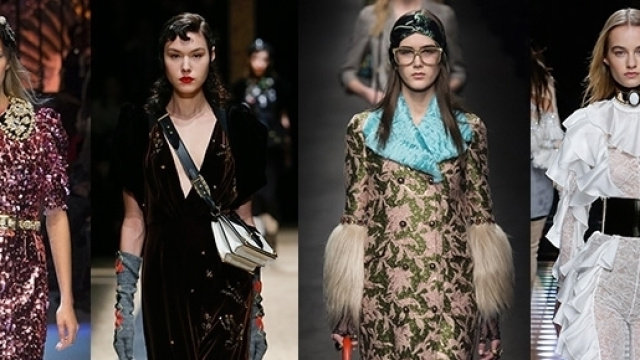 Abiti stile anni '70 autunno/inverno 2016.