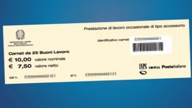 Il Cdm ha approvato un decreto correttivo che garantisce la tracciabilit&agrave; dei voucher
