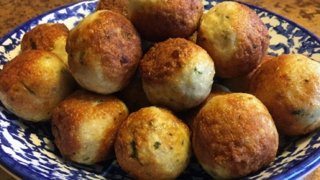 la classica forma delle polpette &egrave; rotonda