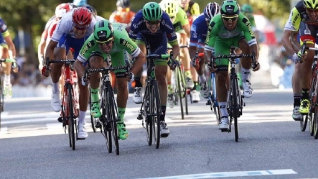 Lo sprint vincente di Nicola Ruffoni