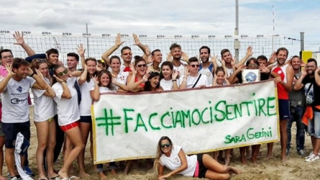 Sara Giada Gerini attiva l'hashtag #FacciamociSentire