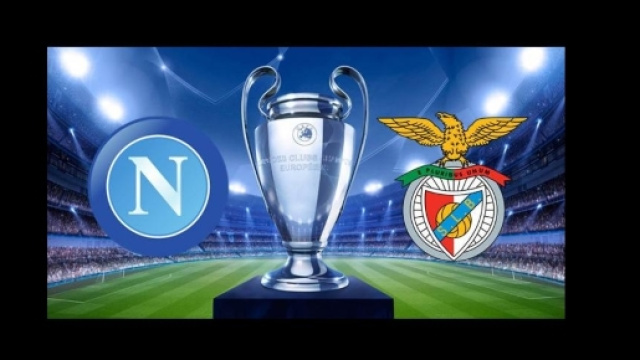 Champions league, Diretta Tv e Info Streaming della partita tra Napoli-Benfica