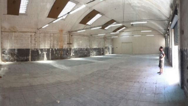 Il capannone dei Cantieri Culturali, nuova sede della "Haus der Kunst"