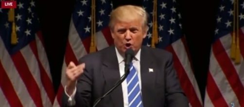 Donald Trump at campaign rally, via YouTube