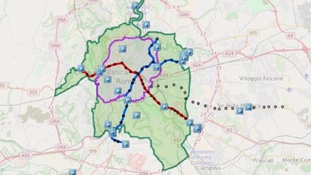 La fascia Verde della citt&agrave; di Roma