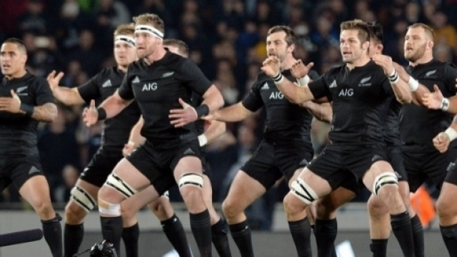 La tradizionale 'haka' degli All Blacks, gli italiani dovranno accontentarsi di vederla ancora in TV