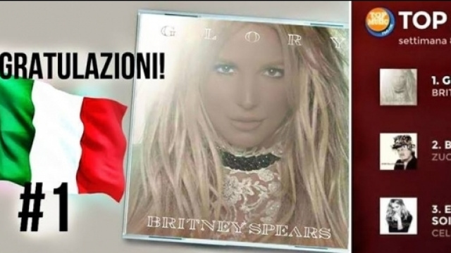Britney Spears in classifica 'FIMI' (Federazione Industriale di Musica Italiana)