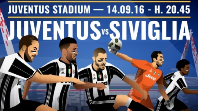 Dove vedere Juventus-Siviglia in streaming e in diretta tv, Champions League 14/9