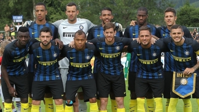 Una formazione dell'Inter 2016-2017