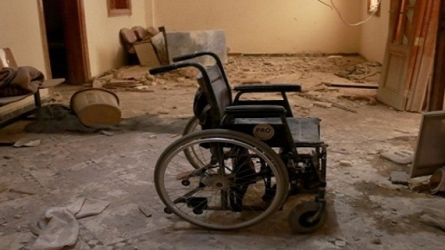 Immagine fornita dal web AFR Ospedale Aleppo