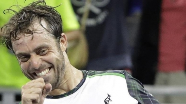 Il senese Paolo Lorenzi, uscito a testa alta con Murray.