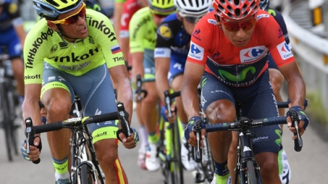 Contador e Quintana all'attacco