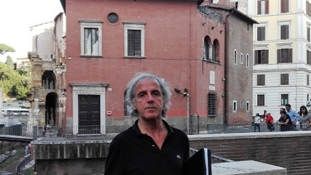 Alberto Ciarafoni, autore e interprete de "Quer 16 de ottobre ..."