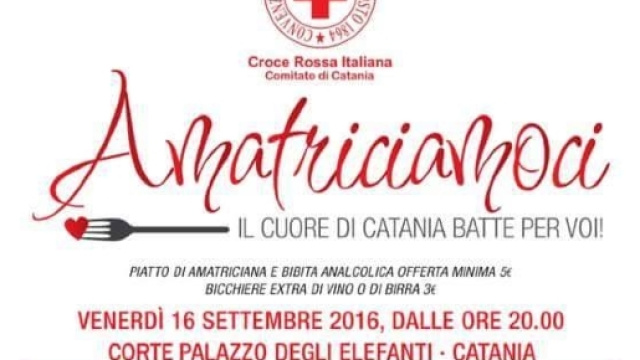 "Amatriciamoci: il cuore di Catania batte per voi"