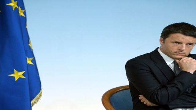 Il presidente del Consiglio Matteo Renzi.