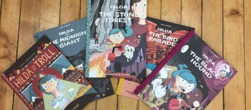 "Hilda" is a series of comic books that is being made into an animated Netflix show in 2018. / Photo via Tucker Stone and Luke Pearson, Nobrow Press.