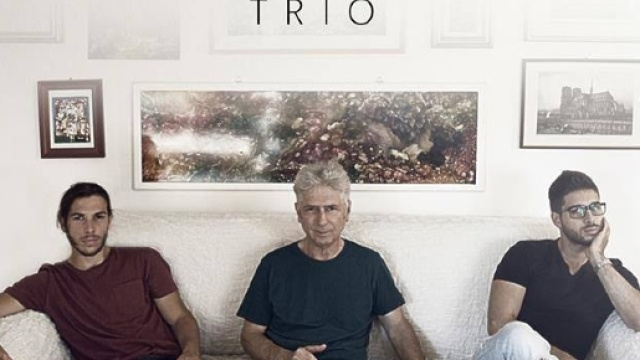 Il "Pagliuca Trio", da sinistra: Alberto, Antonio (Tony) ed Emanuele