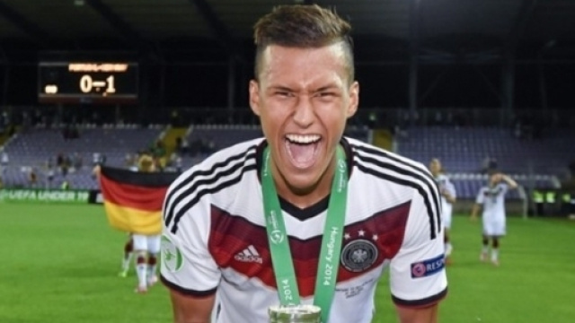 Davie Selke attaccante tedesco del RB Lipsia.