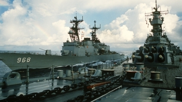 USS Arthur W. Radford cacciatorpediniere della Marina degli Stati Uniti.