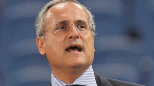 Claudio Lotito, presidente della Lazio