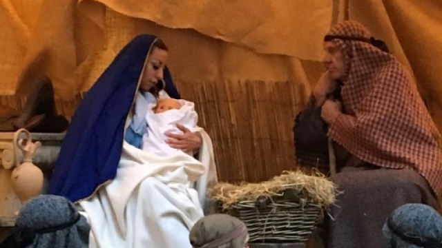 Il Presepe vivente a Palazzo Braschi