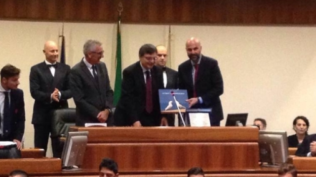 Il presidente e il suo vice in Regione Sardegna