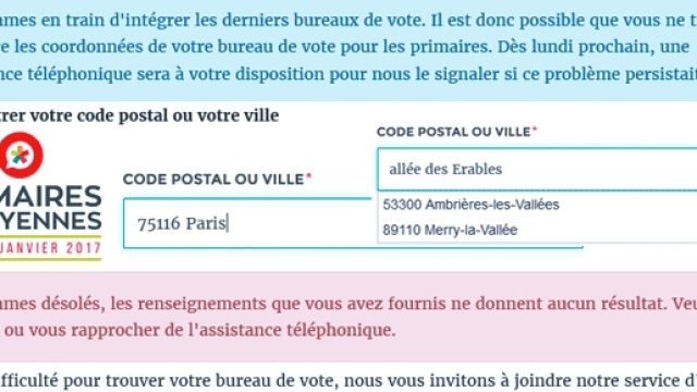 Montage &agrave; partir d'&eacute;l&eacute;ments authentiques. Notre conseil Blasting News, attendez le 16 janvier pour consulter le site des primaires citoyennes