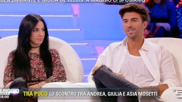 Andrea e Giulia da Barbara d'Urso