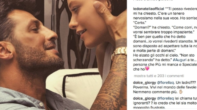 Fabrizio Corona, Silvia Provvedi Credits: Instagram/LeDonatella