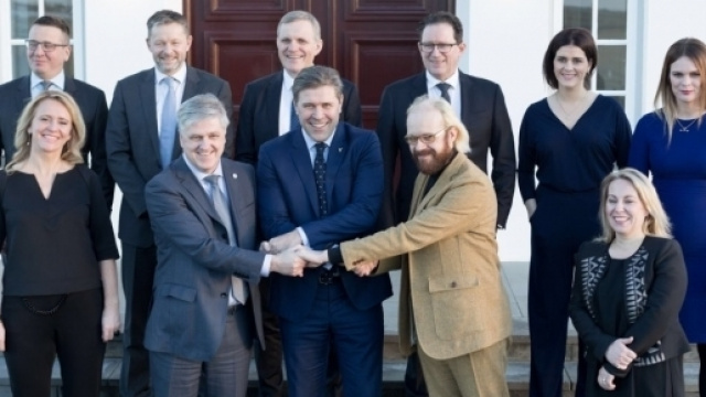 I membri del primo governo Benediktsonn. Fonte: Grapevine.is