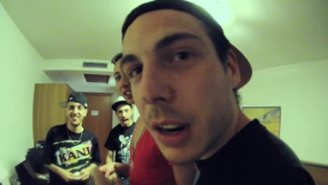 I rapper CaneSecco, Gemitaiz e Ghali.