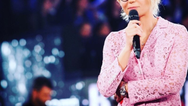 Maria De Filippi &egrave; ufficialmente a Sanremo con Carlo Conti