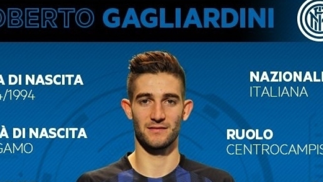 UFFICIALE: Roberto Gagliardini &egrave; nuovo giocatore dell'Inter