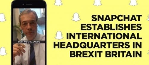 "Leave" camp approves Snapchat London HQ. / Photo from 'The Sun' - thesun.co.uk