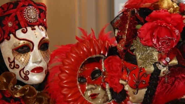 Alcune maschere del Carnevale di Venezia