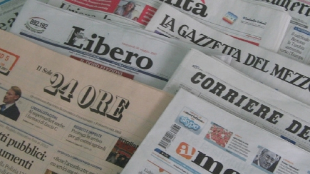 Rassegna stampa dei quotidiani sportivi. Tuttosport, Corriere e Gazzetta sulla sconfitta della Juventus