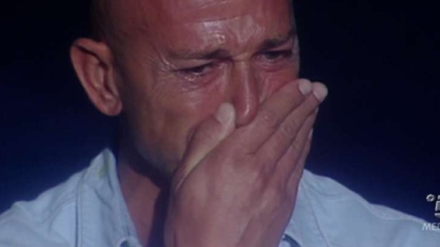 Stefano Bettarini commosso al Gf Vip