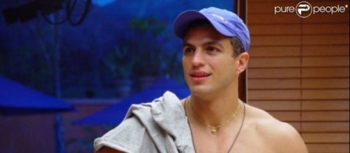 Kl&eacute;ber, na &eacute;poca da primeira edi&ccedil;&atilde;o do BBB