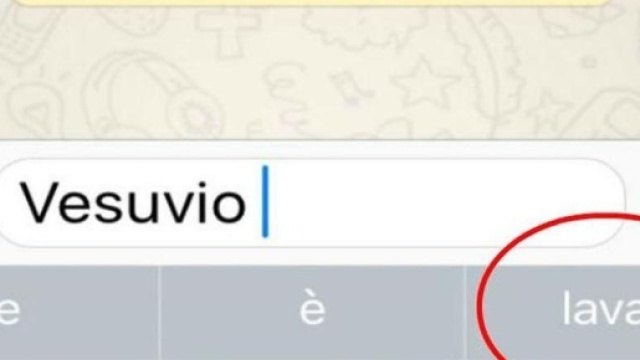 Apple e Vesuvio: il suggerimento della tastiera che sta facendo discutere - focustech.it