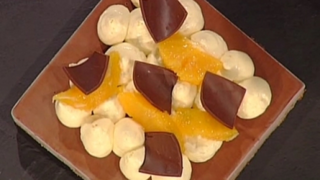 Coppa gianduia e arancia di Guido Castagna.