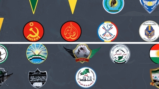 Diverses composantes non-kurdes sont ralli&eacute;es aux YPG et plus largement, les autres composantes des Forces d&eacute;mocratiques syriennes sont des alli&eacute;es