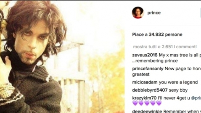 Prince, anche 67 lingotti d'oro fanno parte dell'eredit&agrave; del cantante Credits: Instagram/Prince
