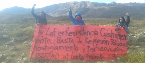 Las tierras ancestrales del Departamento Cushamen est&aacute;n en sector Vuelta del Rio Leleque Ruta 40