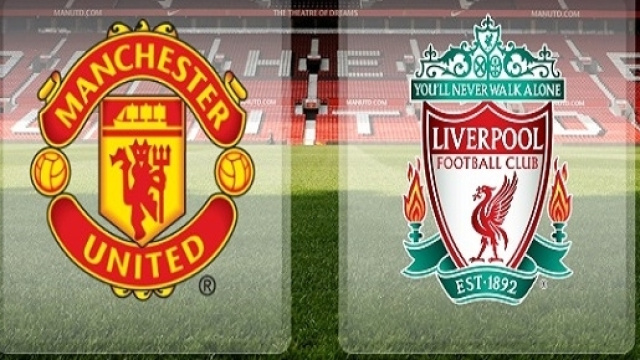 Diretta live Premier League, Manchester United-Liverpool.