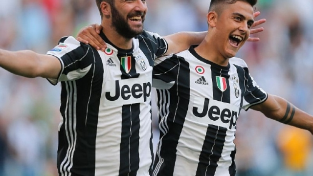 Higuain e Dybala, la coppia offensiva della Juventus.