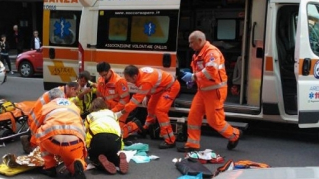 Pesaro: bimbo investito sulle strisce pedonali (foto di repertorio)