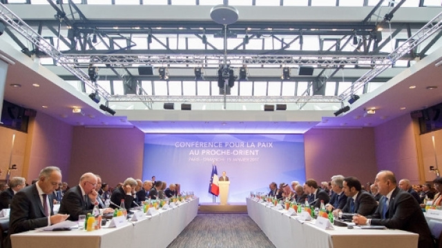 Conf&eacute;rence pour la paix au proche orient - Paris - CC BY