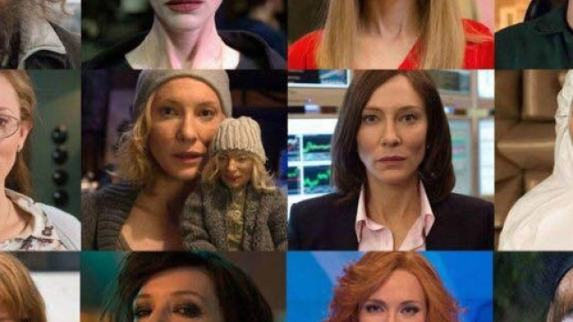 Nella foto: Cate Blanchett impegnata in Manifesto