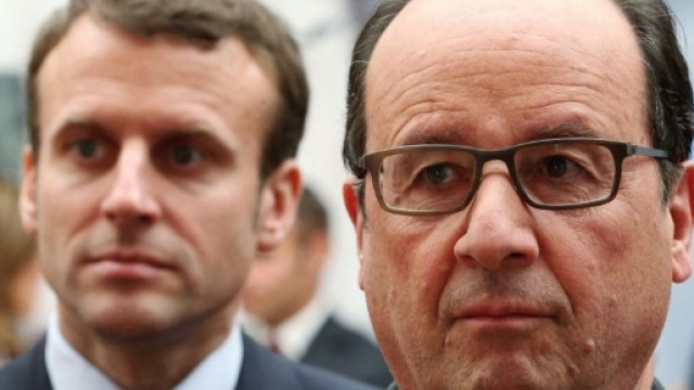 Et si Hollande se pronon&ccedil;ait pour Macron ?... - challenges.fr